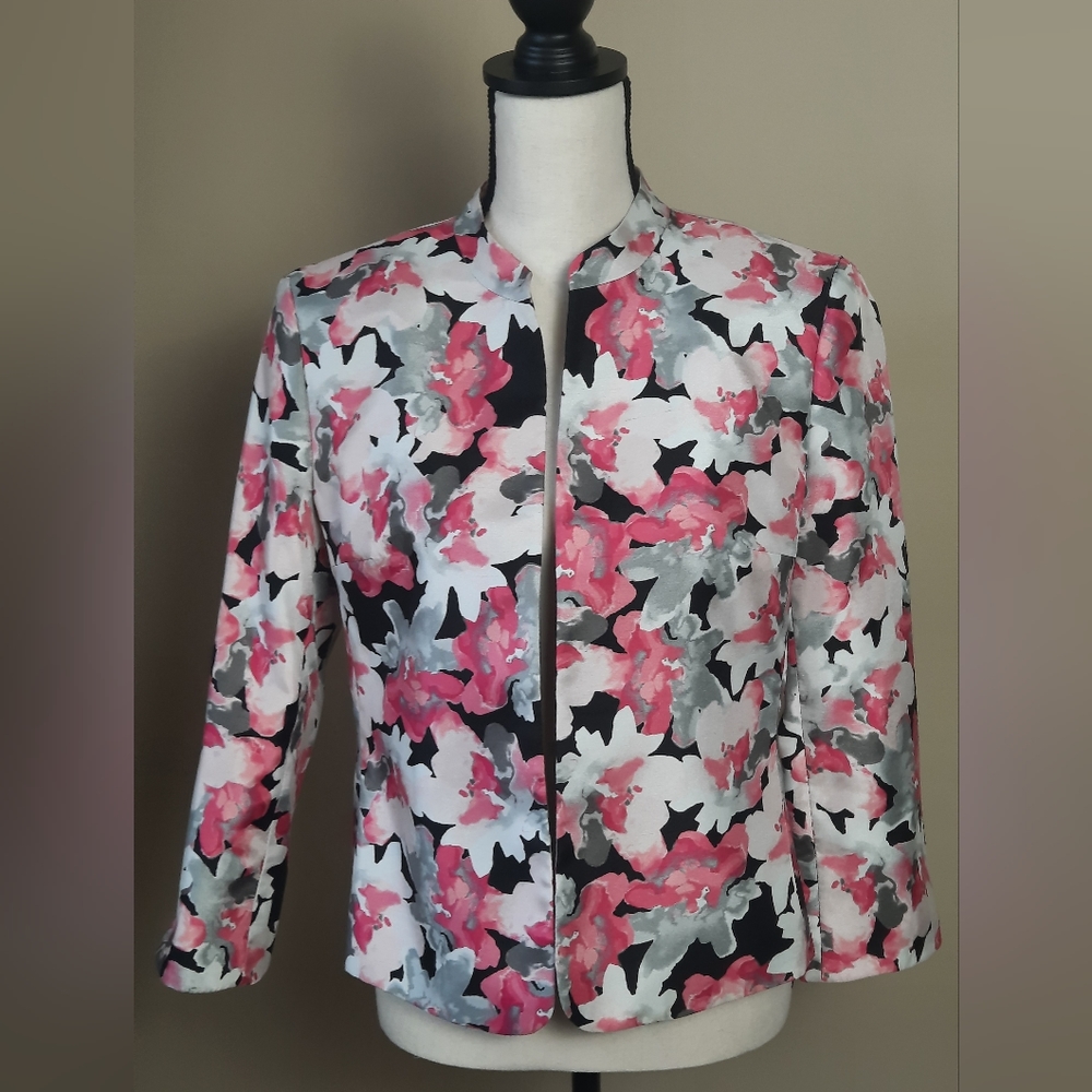 Floral Kasper Blazer